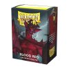 Dragon Shield Blood Red 100Ct Matte Sleeves for Standard Size TCG Card Protectors for Gaming Cards