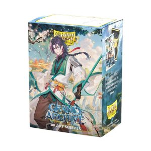 Dragon Shield Grand Archive Jin 100Ct Art Sleeves Standard Size TCG Card Protectors for Gaming Cards Acid And PVC Free