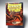 Dragon Shield Specialized Card Game Sleeves Red 100Ct Standard Size Matte Card Sleeves Standard Board Game And TCG Card Size