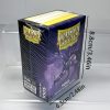 Dragon Shield Soul 100pcs Matte Dual Sleeves Standard Size TCG Card Protectors for Gaming Cards Colored Back Black Interior