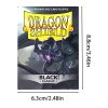 Specialized Card Game Sleeves Dragon Shields Black 100ct Standard Size Classic Card Sleeves Standard Size TCG Card Protectors for Gaming Cards