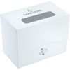 Gamegenic White Deck Box Compatible for Trading Card Games, Tabletop RPGs & Collectibles - Holds 80+ Cards, Compact Card Holder Box Suitable for TCG Organizers, for,, Tournaments