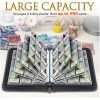 Trading Card Binder, 900 Pockets Card Binder, 9-Poccket Sided Pocket Sports Card Binder, Premium Card Binders Compatible with, TCG, Baseball Cards